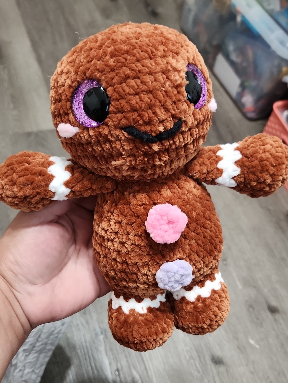 Gingerbread Crochet Doll